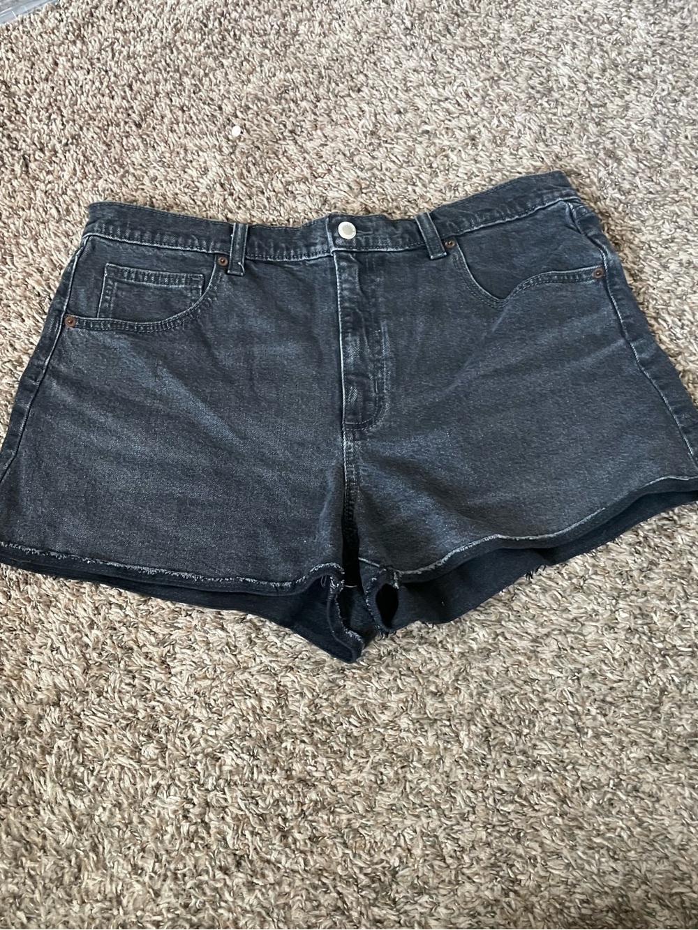 a new day Black High-Rise Denim Shorts